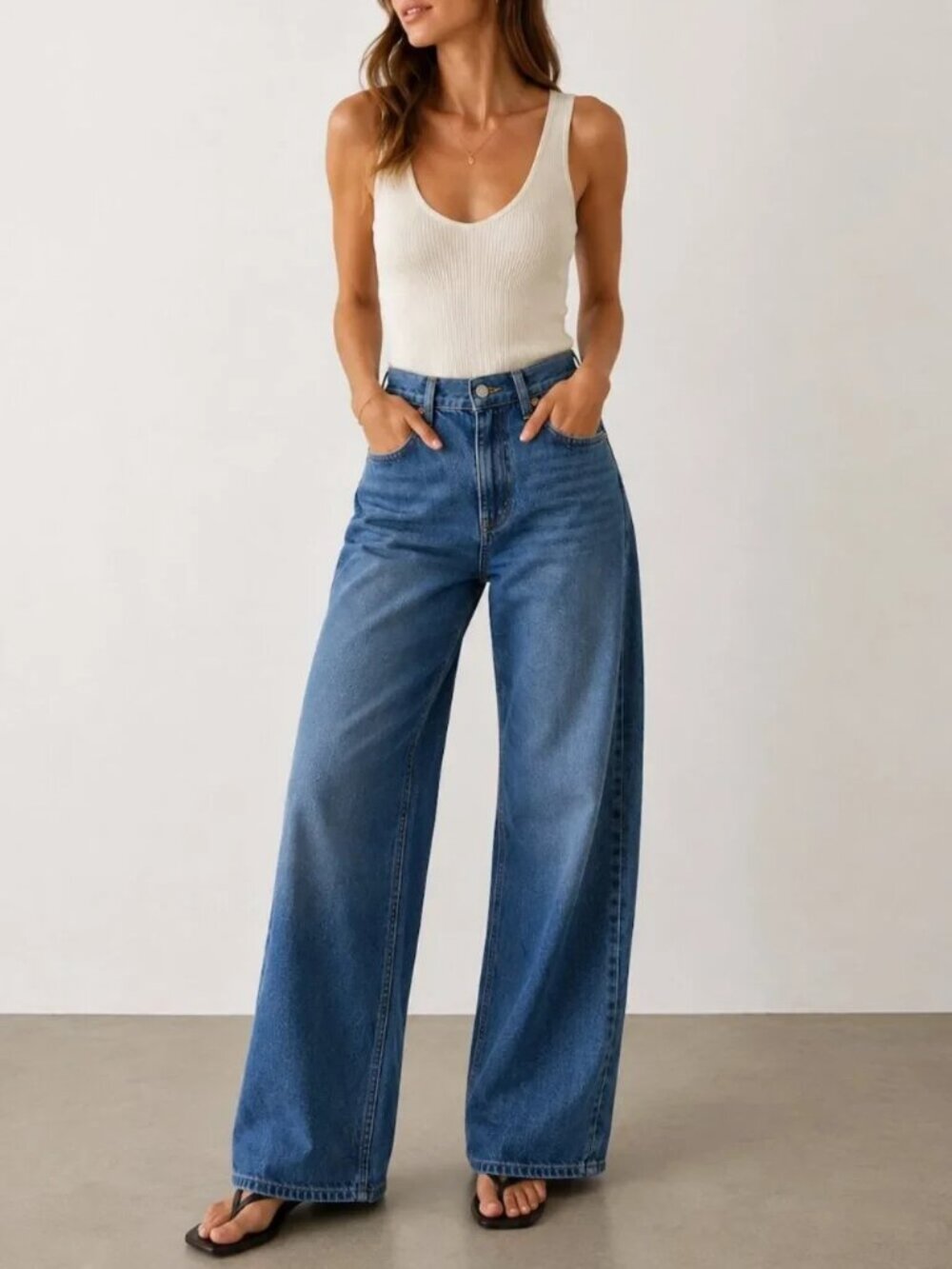 Citizens of Humanity Paloma Baggy Wide Leg Jeans Size 26